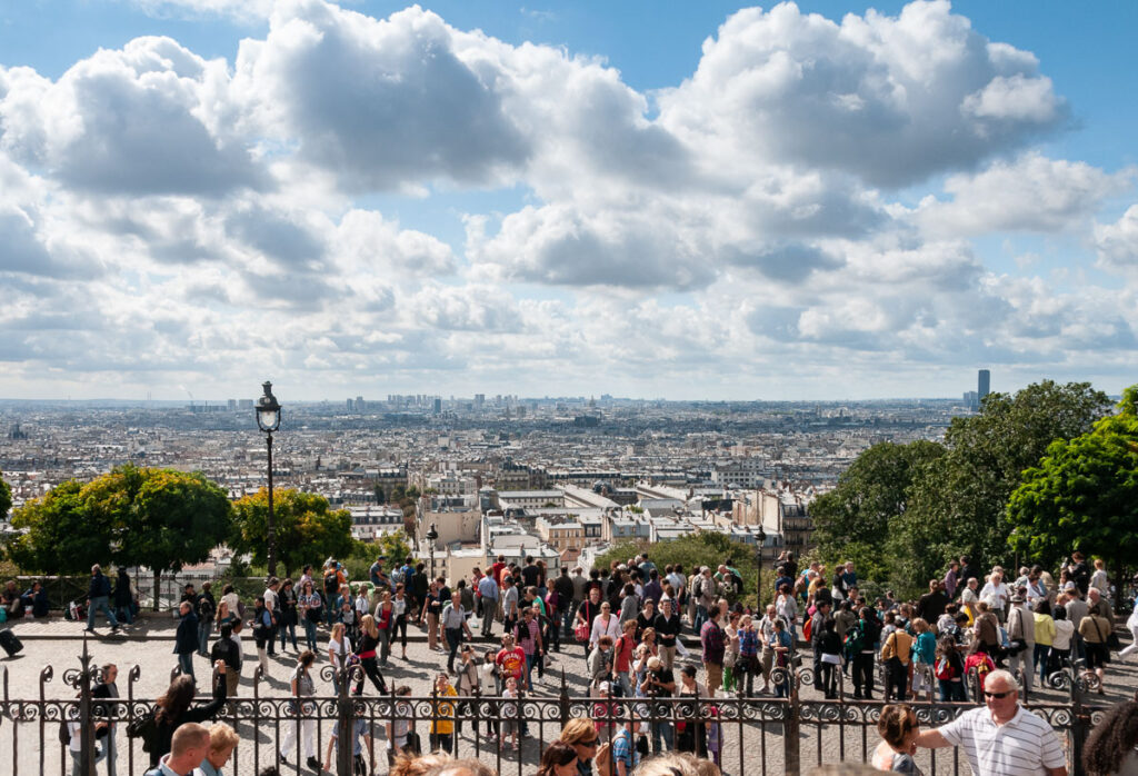 Виды города Парижа